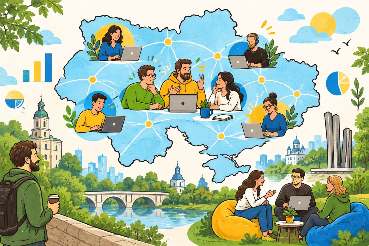 Ілюстрація: технологічна спільнота України